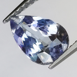 1.02ct Tanzanite taglio pera 8.6x5.5mm