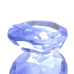 2,11 ct blauer Saphir im Ovalschliff 8,42 x 7,11 mm