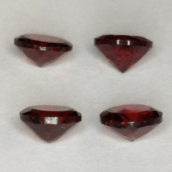 Garnet round cut 5mm 1pz