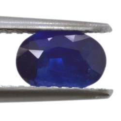 1,08 ct. Zaffiro Blu Taglio Ovale 7,00x4,85mm