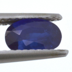 1,08 ct. Saphir Bleu Taille Ovale 7.00x4.85mm