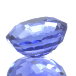 1,24ct Zafiro Azul Talla Oval 6,28x5,48mm