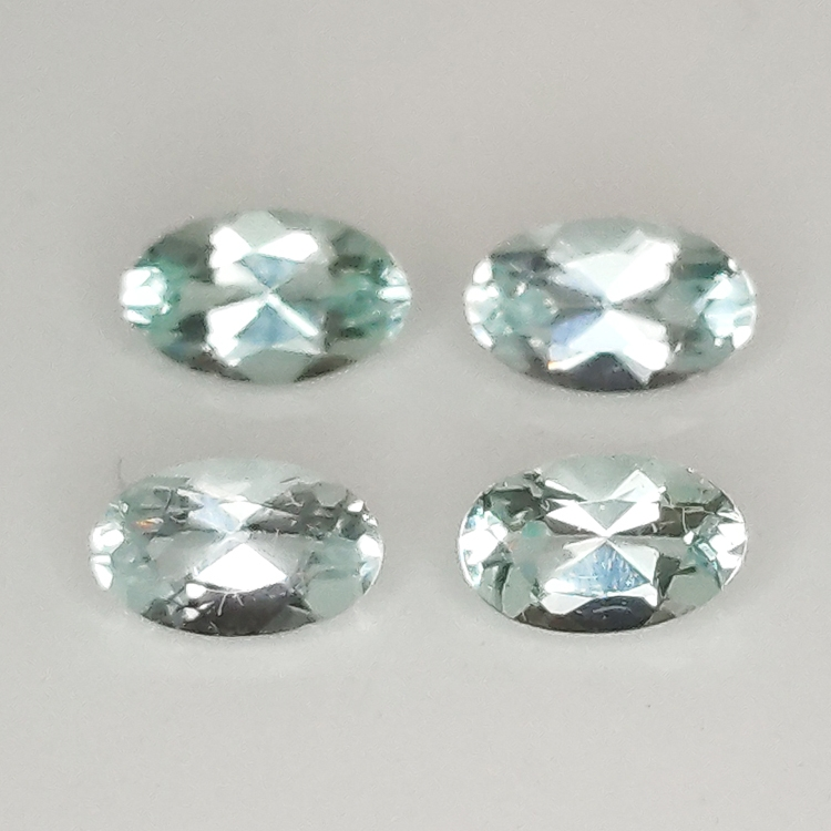 Aquamarin oval Größe 5x3mm 1Stk