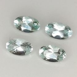 Aquamarine oval cut 5x3mm 1pz