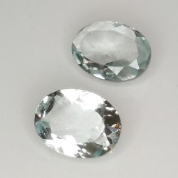 Aguamarina talla oval 8x6mm 1pz