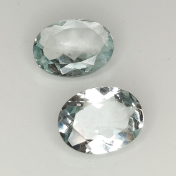 Aguamarina talla oval 8x6mm 1pz