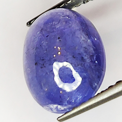 4.35ct Tanzanite cabochon oval 10.7x8.0mm