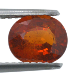 1,80ct.Spessartine Garnet Oval Cut