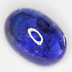 5.52ct Tanzanite cabochon oval 14.0x9.8mm