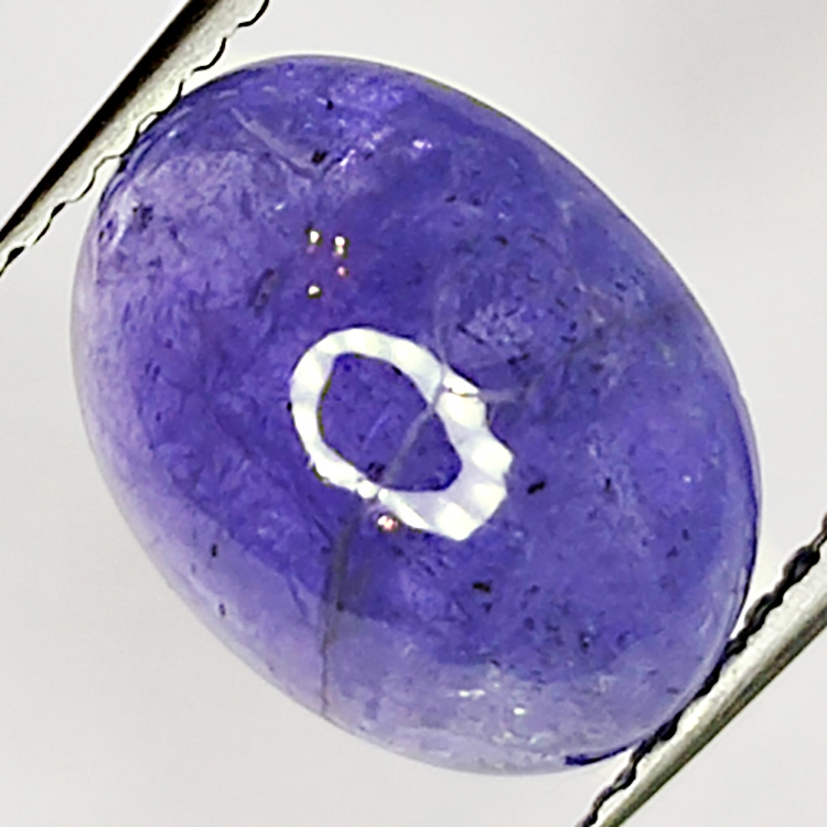 4.41ct Tanzanite cabochon ovale 10.8x8.3mm