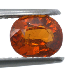 1,62ct.Spessartine Garnet Oval Cut