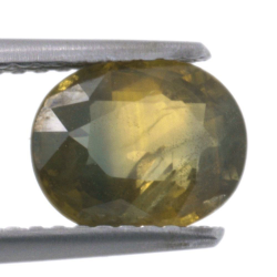 1,77 ct Party Saphir im Ovalschliff, 8,17 x 6,58 mm