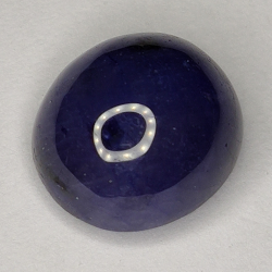 8.38ct Zaffiro Blu cabochon ovale 11.2x10.2mm
