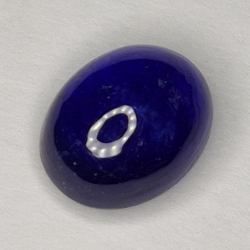 4.29ct Bleu Saphir cabochon ovale 9.5x7.5mm