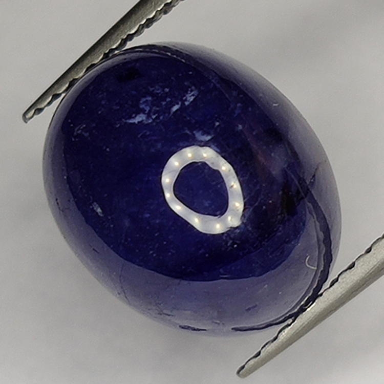 10.39ct Blue Sapphire cabochon oval 11.7x9.5mm