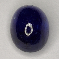 4.62ct Bleu Saphir cabochon ovale 9.5x7.4mm