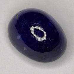 4.62ct Blauer Saphir cabochon oval 9.5x7.4mm