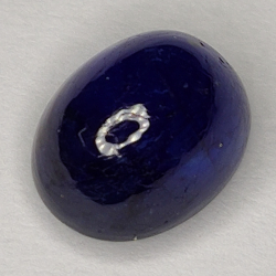 4.62ct Blue Sapphire cabochon oval 9.5x7.4mm