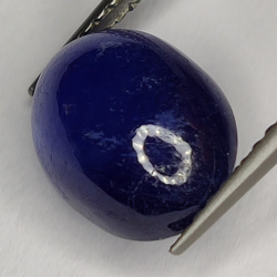 5.70ct Bleu Saphir cabochon ovale 11.3x8.4mm