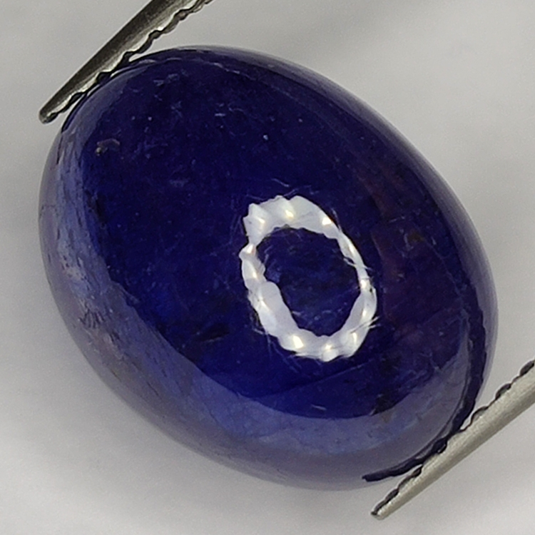 7.94ct Blue Sapphire cabochon oval 12.8x9.8mm