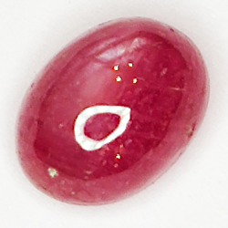 2.60ct Rubin Stern cabochon oval 8.0x6.0mm