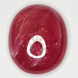 18.70ct Rubin cabochon oval 18.1x14.8mm