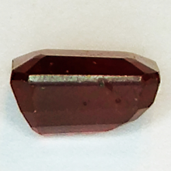 3.45ct Rubin smaragdschliff 8.6x6.7mm