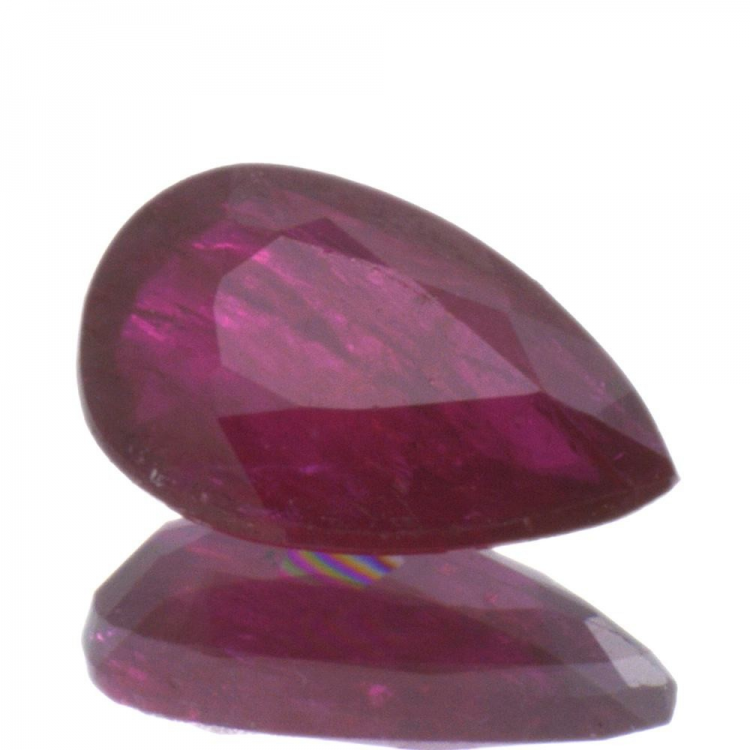 1,05ct Ruby Pear Cut