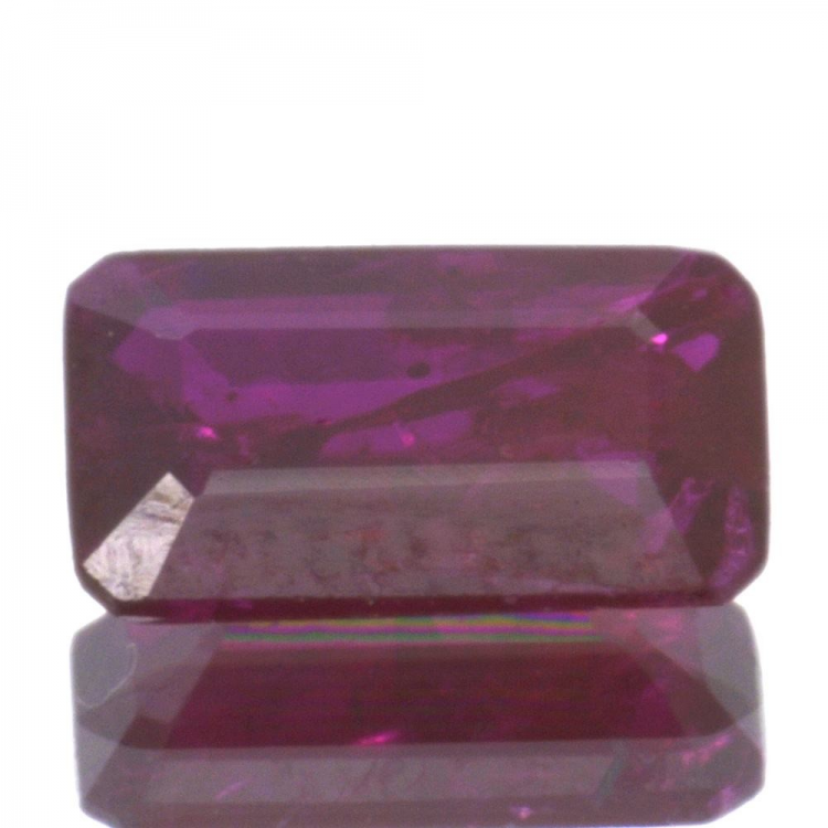 1,04ct Ruby Emerald Cut