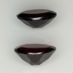 Granat oval Größe 10x8mm 1Stk