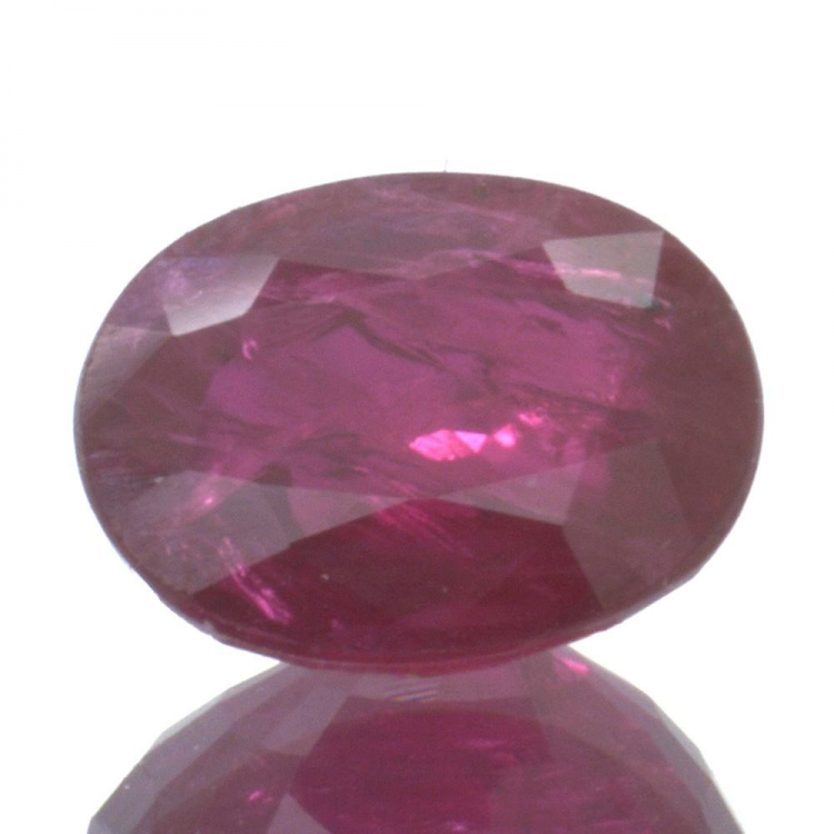 1,86ct Ruby Oval Cut