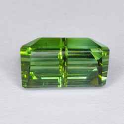 2.56ct Tormalina Vedelite taglio smeraldo 8.5x6.3mm