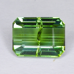 2.56ct Tormalina Vedelite taglio smeraldo 8.5x6.3mm