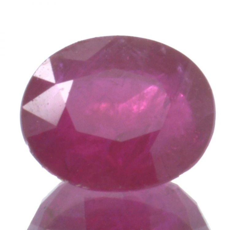 1,03ct Ruby Oval Cut