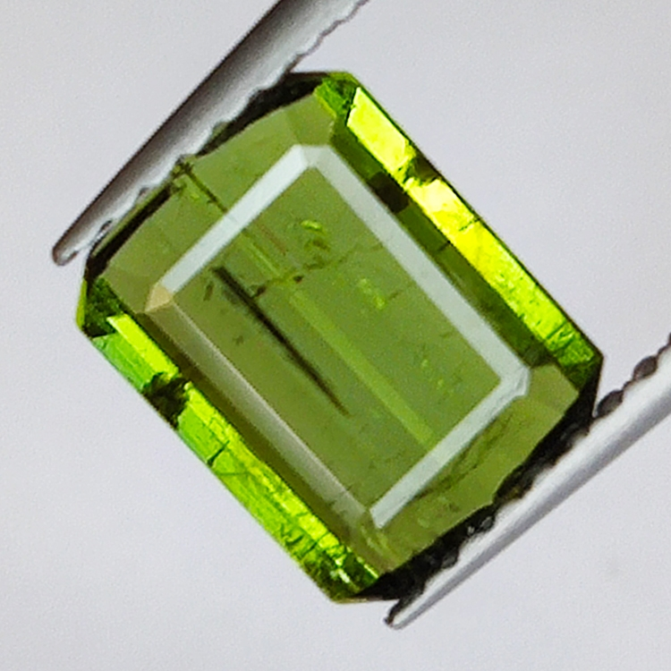 1.42ct Tourmaline Verdelite Emerald cut 8.0x6.3mm