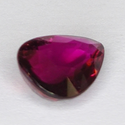 1.00ct Tourmaline Rubellite pear cut 8.3x5.8mm