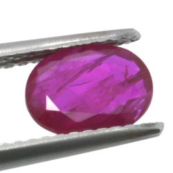 1,13ct Ruby Oval Cut