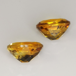 Citrine oval cut 10x8mm 1pz