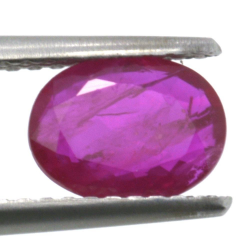 1,13ct Ruby Oval Cut