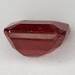 2.00ct Ruby emerald cut 7.2x5.7mm