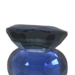 1,14 ct blauer Saphir im Ovalschliff 7,13 x 4,98 mm