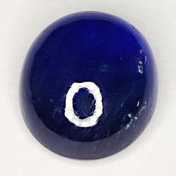 9.26ct Bleu Saphir cabochon ovale 12.0x10.6mm