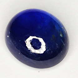 9.26ct Blue Sapphire cabochon oval 12.0x10.6mm