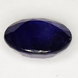 8,46ct Blauer Saphir ovalschliff 13,0x11,8mm