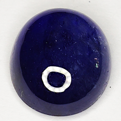 6.06ct Bleu Saphir cabochon ovale 11.5x9.7mm