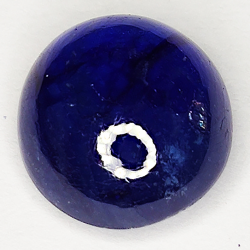 9.43ct Blauer Saphir cabochon oval 12.3x11.2mm