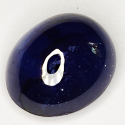 11.73ct Blauer Saphir cabochon oval 13.7x11.6mm