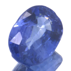 1.64ct Blue Sapphire Oval Cut 8.44x6.07mm