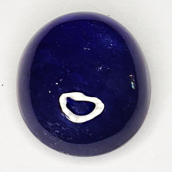 7.22ct Bleu Saphir cabochon ovale 11.7x10.0mm