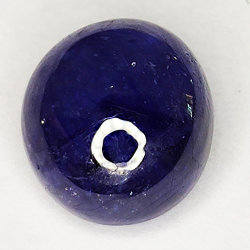 8.84ct Blauer Saphir cabochon oval 11.3x9.9mm